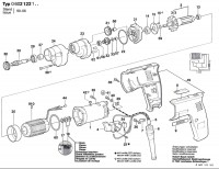 Bosch 0 602 122 101 GR.55 High Frequency Drill Spare Parts